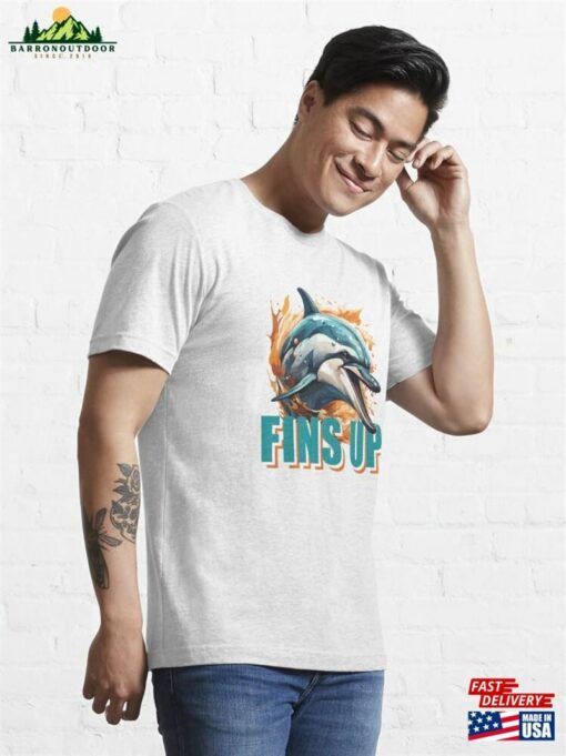 Dolphins Fins Up Essential T-Shirt Hoodie