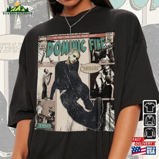 Dominic Fike Comic Shirt 90S Vintage Merch Book Art Don’t Forget About Me Classic Sweatshirt