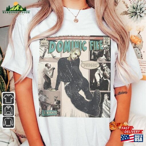 Dominic Fike Comic Shirt 90S Vintage Merch Book Art Don’t Forget About Me Classic Sweatshirt