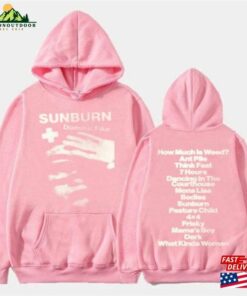 Dominic Fike Sunburn Album Tracklist Comic Shirt Tour Classic T-Shirt