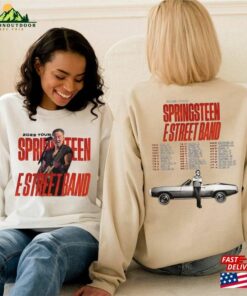 Double Side Bruce Springsteen The E Street Band Tour 2023 T Shirt Gift Sweatshirt Unisex Classic 3