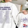 Double Sided Tour Dates Shirt Olivia Guts World Sweatshirt Classic
