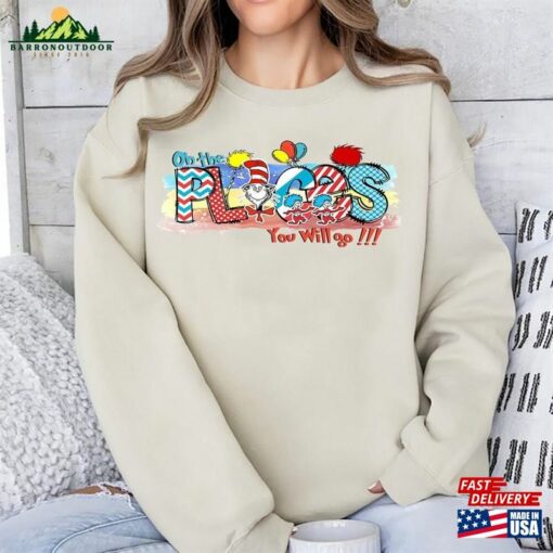 Dr Seuss T-Shirt Day Sweatshirt Read Across America Hoodie Unisex