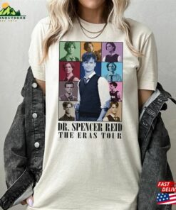 Dr Spencer Reid Criminal Minds Eras Tour T Shirt Unisex Ultra Cotton Tee Hoodie 1