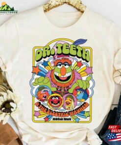 Dr Teeth And The Electric Mayhem Shirt Disney Muppets Show Disneyland Trip Unisex T Shirt Family Birthday Gift Adult Kid Toddler Tee Sweatshirt 1