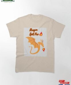 Dragon Spit Fire (Iron Flame) Classic T-Shirt Unisex