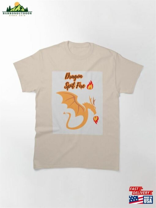 Dragon Spit Fire (Iron Flame) Classic T-Shirt Unisex