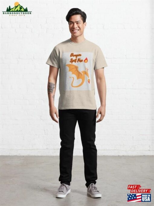 Dragon Spit Fire (Iron Flame) Classic T-Shirt Unisex