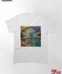 Dragonfly Art Nouveau Painting Classic T-Shirt Sweatshirt 1 Dragonfly Art Nouveau Painting Classic T Shirt Sweatshirt 2