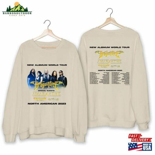 Dragonforce 2023 North American Tour Shirt Fan Hoodie Classic