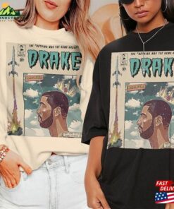 Drake Comic Shirt 90S Vintage Merch Book Art Nothing Was The Same Album World Tour Tickey 2023 Graphic Tee Gift V1 Hoodie Unisex