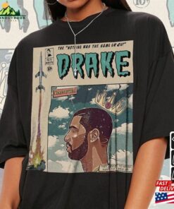 Drake Comic Shirt 90S Vintage Merch Book Art Nothing Was The Same Album World Tour Tickey 2023 Graphic Tee Gift V1 Hoodie Unisex 3