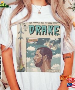 Drake Comic Shirt 90S Vintage Merch Book Art Nothing Was The Same Album World Tour Tickey 2023 Graphic Tee Gift V1 Hoodie Unisex 4