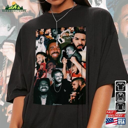 Drake Rap Shirt Concert 90S Y2k Merch Vintage Hiphop Sweatshirt T-Shirt