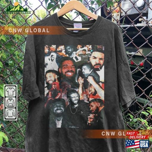 Drake Rap Shirt Concert 90S Y2k Merch Vintage Hiphop Sweatshirt T-Shirt