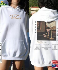 Drake Vintage Music Shirt 2 Side Take Care Album Double Sweatshirts Unisex Classic