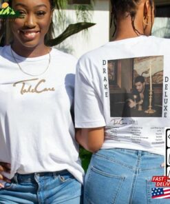Drake Vintage Music Shirt 2 Side Take Care Album Double Sweatshirts Unisex Classic 4