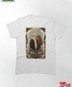 Dramione Tarot Two Of Cups Classic T Shirt Unisex 1