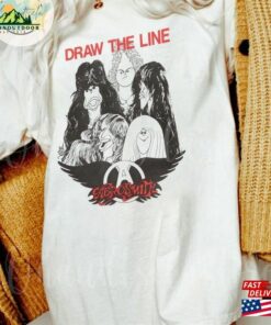 Draw The Line Aerosmith Band T Shirt 2023 2024 Peace Out Farewell Tour With Black Crowes Shirt Hoodie Unisex 4