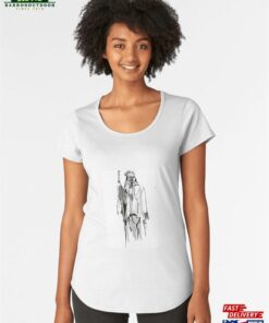 Drawing At The Museum Premium Scoop T-Shirt Hoodie Unisex