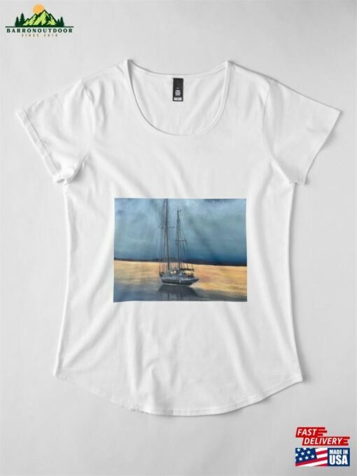 Dreamtime Sail Premium Scoop T-Shirt Hoodie Unisex