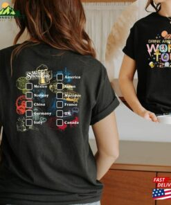 Drink Around The World Epcot Shirt Tour 2023 Sweatshirt Hoodie 2