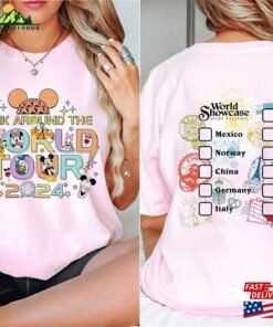 Drink Around The World Traveler Disneyland Family Matching Shirt Unisex Sweatshirt 4