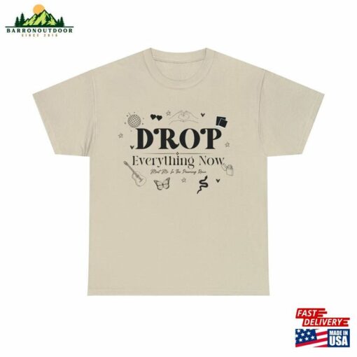 Drop Everything Now The Ears Tour 2023 Shirt Classic Unisex