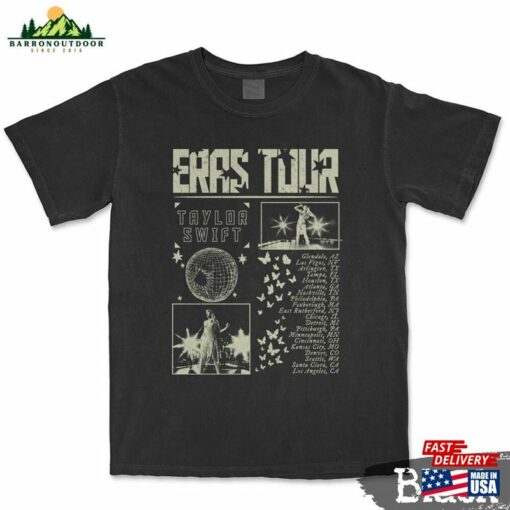 Ds308 Taylor The Eras Tour T-Shirt Swiftie Merch Unisex