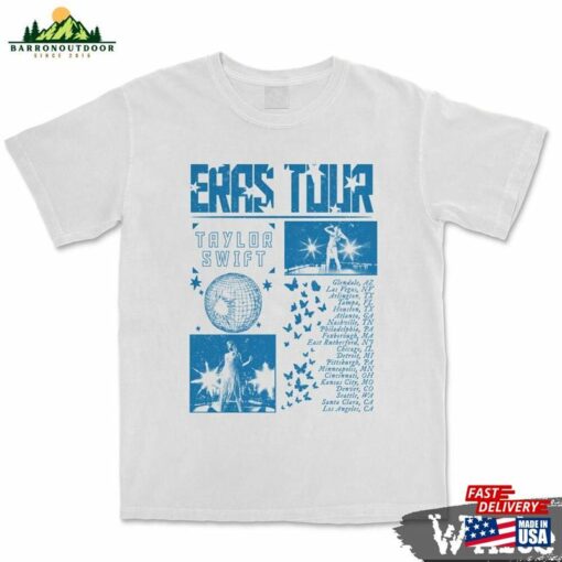 Ds308 Taylor The Eras Tour T-Shirt Swiftie Merch Unisex