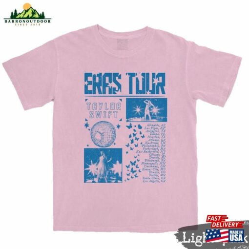 Ds308 Taylor The Eras Tour T-Shirt Swiftie Merch Unisex