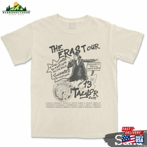 Ds312 Taylor The Eras Tour T-Shirt Swiftie Merch Unisex Sweatshirt