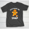 2020 Made Me Snap Gingerbread Man Oh Snap Funny Christmas T-Shirt