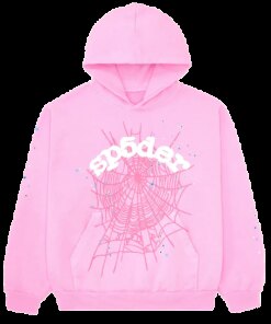 A Pink Spider Web Hoodie  Get Up to 30 Discount