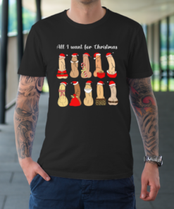 All I Want For Christmas Is Cock Funny Christmas T-Shirt All I Want For Christmas Is Cock Funny Christmas T-Shirt