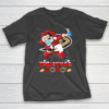 Anaheim Ducks Funny Santa Claus Dabbing Christmas 2020 NHL T-Shirt