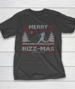 Anthony Rizzo Tshirt Merry Rizz Mas Christmas Ugly T-Shirt