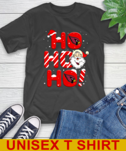 Arizona Cardinals NFL Football Ho Ho Ho Santa Claus Merry Christmas Shirt T-Shirt