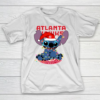 Atlanta Hawks NBA noel stitch Basketball Christmas T-Shirt