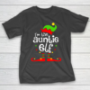 Auntie Elf Christmas Costume Aunt Matching Family Xmas T-Shirt