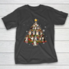 Australian Shepherd Christmas Tree Light Funny Dog Xmas T-Shirt