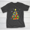 Autism Christmas Tree Gift For A Proud Autistic Person T-Shirt