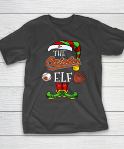 Baltimore Orioles Christmas ELF Funny MLB T-Shirt Baltimore Orioles Christmas ELF Funny MLB T-Shirt