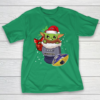 Baltimore Ravens Christmas Baby Yoda Star Wars Funny Happy NFL T-Shirt