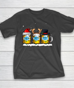 Beer Facemask Christmas Holiday Season Halloween Gift T-Shirt Beer Facemask Christmas Holiday Season Halloween Gift T-Shirt