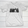 Bigfoot in the Forest Design Christmas Birthday T-Shirt