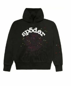 Black Sp5der Worldwide Hoodie  Limited In Stocks