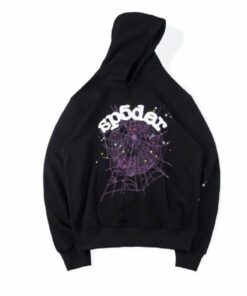 Black Websuit Sp5der Hoodie  Get Up to 30 Discount