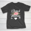 Blessed Mamaw Thanksgiving Christmas Floral Gift For Grandma T-Shirt