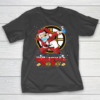 Boston Bruins Funny Santa Claus Dabbing Christmas 2020 NHL T-Shirt